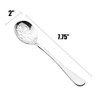 DayCount® Pack of 2 Soup Slotted Serving Spoon, 18/10 Stainless