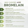 Herba Bromelain Supplement 600mg – 180 Capsules | 2,400 GDU/g