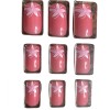 California Nails 1 Set Pink Flower Cali Nails Press On