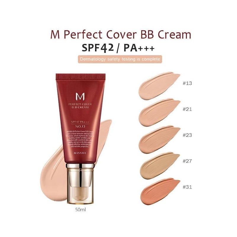MISSHA - Perfect Cover BB Cream 20 ml | Shade