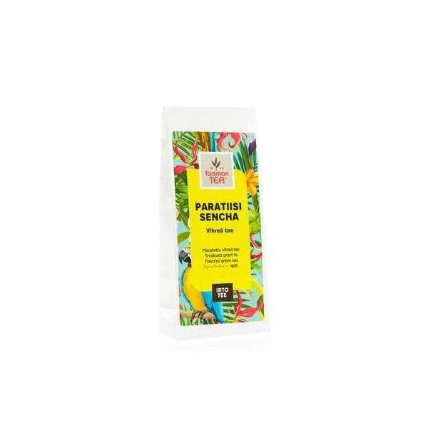 Forsman Tea Paradise Sencha Green Flavored Loose Leaf Té 10
