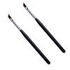 2 PCS Oblique Head French Tip Nail Brush, French Tip