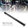 Bike Rear Thru Axle Aluminium Alloy Easy Installation Bicycle Wheel