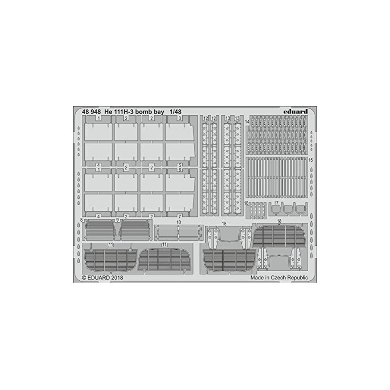 Eduard EDP48948 Plastic Model kit, Various