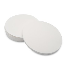 100 Pcs Filter Papers, 125mm Round Laboratory Filter Paper for Filter Paper Science Experiment