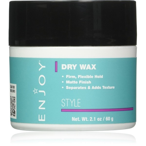 ENJOY Dry Wax (2.1 OZ) – Non-Greasy, Pliable Hair Wax
