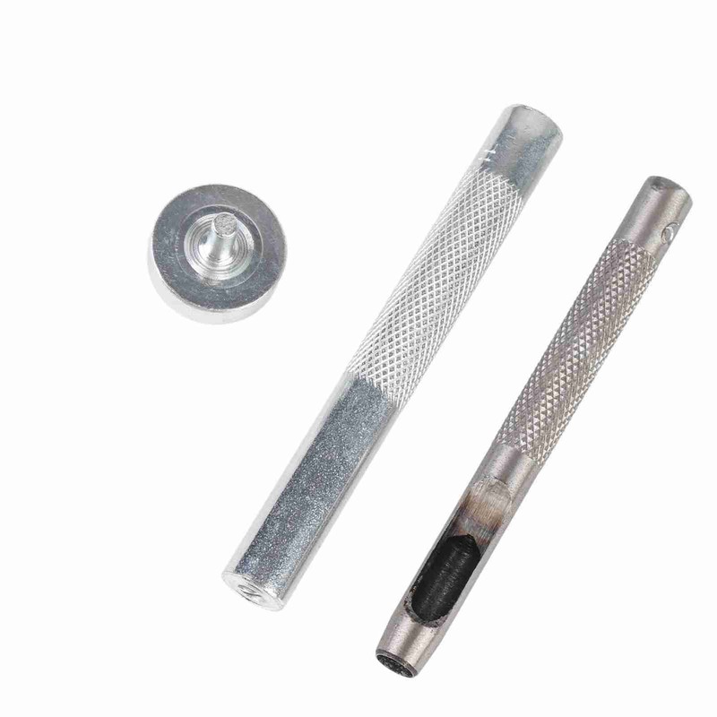 100 Sets Grommet Kit with Eyelets Washers 0.236 Inch 3PCS