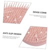 Outanaya 2Pcs Hair Styling Massage Comb Comfortable Scalp Massager for