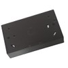 Black Electrical Surface Patress Box (2 Gang)
