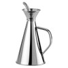 Ilsa 383 – Steel Anti-Spill Oil Bottle, Silver 1/4 l