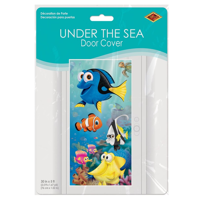 Beistle Under The Sea Plastic Door Cover