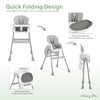 Dream On Me Portable 2-in-1 Tabletalk High Chair, Convertible Compact