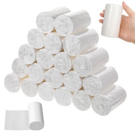 Zelphvt 20 PCS Travel Toilet Paper Soft Compact Mini Toilet Paper Rolls Portable Individual Wrapped for Camping Hiking Outdoor Home RV