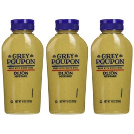 Grey Poupon Dijon Mustard - 10 oz. (Pack of 3)