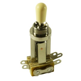 Centralab® 3 Way Long Toggle Switch Nickel fits Gibson Les Paul switchcraft
