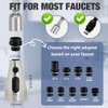 Kitchen Faucet Head Replacement, 3-Function Pull Down Spray Head with