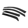 Woezure 4pcs Sun Rain Deflector Guard Window Visors Front Rear