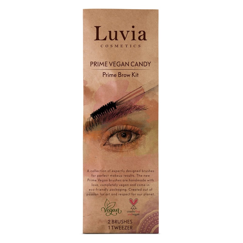 Luvia Eyebrow Brush Set, Prime Brow Kit, Brush Set, Makeup