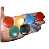Jet International Women's Fantastic Chakra Gemstone Palm Stone Set Worry