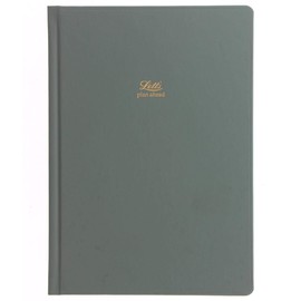 Letts Icon A5 undated 5 year diary - green