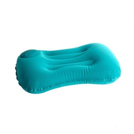 YUNYU Ultralight Inflatable Camping Pillow for Adults - Compact Compressible Pillow with Eye Mask & Earplugs, Portable Foldable Square Beach for Hiking, Backpacking, Fishing