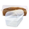 Kitchen Discovery Plastic Bread Box Container Preserve Bread Up To