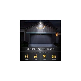 Maykoosh Rustic Refinement Solar Motion Sensor Security Light - Light Fixture Form Floodlight, Infrared Motion Detector, 5.5" L X 4" W X 10" H, Wall Mounted