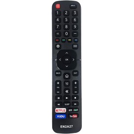 SMATAR New Replacement Hisense TV Remote Control EN-2A27 for Hisense 4K LED Smart TVs EN2A127H EN2A27HT EN2AN27H EN2AS27H EN2D27 EN33924HS EN33925A
