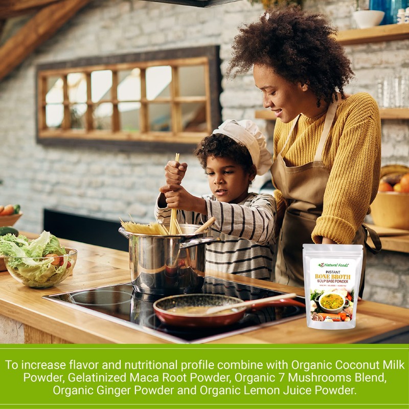 Instant Bone Broth Soup Powder - Rich Umami Flavor packed