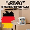 Glatzkopf Männer Tasse Geschenkidee Du Brauchst Keine Haare (Weiß)
