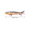 ZHIGOU Fishing Lures Realistic Multi-Jointed Swimbait for Freshwater and Saltwater,