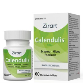 Ziran Calendulis – Calendula for Hives/Eczema/Psoriasis (Oral - 60 Tabs)