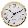 PATIKIL 3.5" 90mm Quartz Clock Insert, Round Quartz Movement Miniature