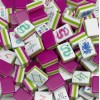 ,American Mahjong Set with 160 Tiles, Custom 4-Layer Mahjong Tiles,Acrylic