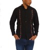 Mexican Shirts for Men Traditional Men's Guayabera Cinco De Mayo