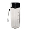 Generisch Stylish Square Designer Qubelle 480ml Clear Water Bottle with