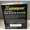 Xstamper Two-Color Die Plate Dater Shachihata-"RE