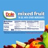 Dole Fruit Bowls Mixed Fruit in Cherry Flavored Gel Snacks,