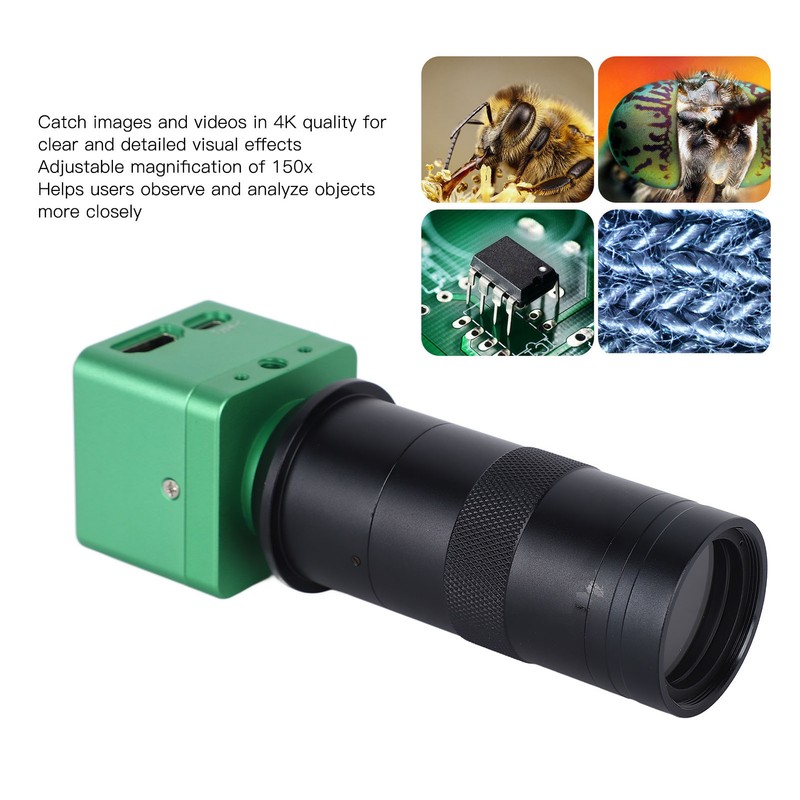 Industrial Microscope Camera 4K 41MP 150X Magnification High Accuracy