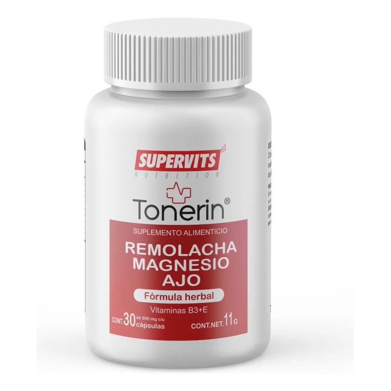 Supervits Tonerin Suplemento Alimenticio Capsulas 2pack