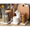 2 Pack 4 Oz Classic White Ceramic Small Creamer Pitcher