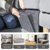 Fiacvrs Bedside Storage Pocket, Home Sofa Desk Bed Storage Bag,