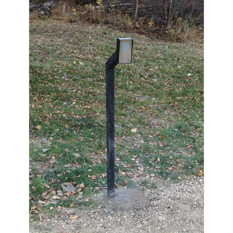 Estate Swing KPS Keypad/Intercom Stand - In Ground Mount -