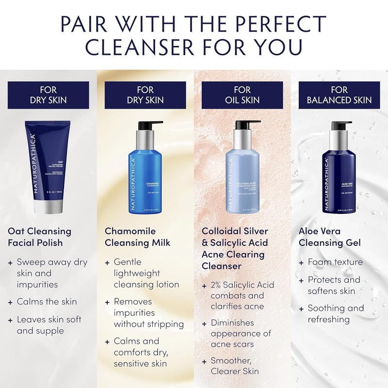Naturopathica Oat Cleansing Facial Polish Multipurpose Cleanser Face Scrub and