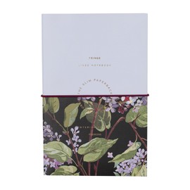 Fringe Studio Slim Paperback Journal W/Elastic Cord Closure, LILAC, 5.625" x 8.75", 120 Pages, Memento Collection (930207)