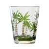 Diligence4us Sensation Acrylic Palm Tree Design D.O.F Tumbler, Set of