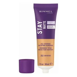 Rimmel Stay Matte Foundation, Sun Beige, 1 Fluid Ounce