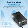 AmberTronix 1600W Voltage Converter 220V to 110V, 2 lbs Pure
