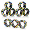 Paquete de juguetes para ansiedad de anillos magnéticos, ideales para