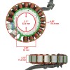 For Kawasaki Stator & Gasket for Kawasaki KLR650 KL650 1987-2007